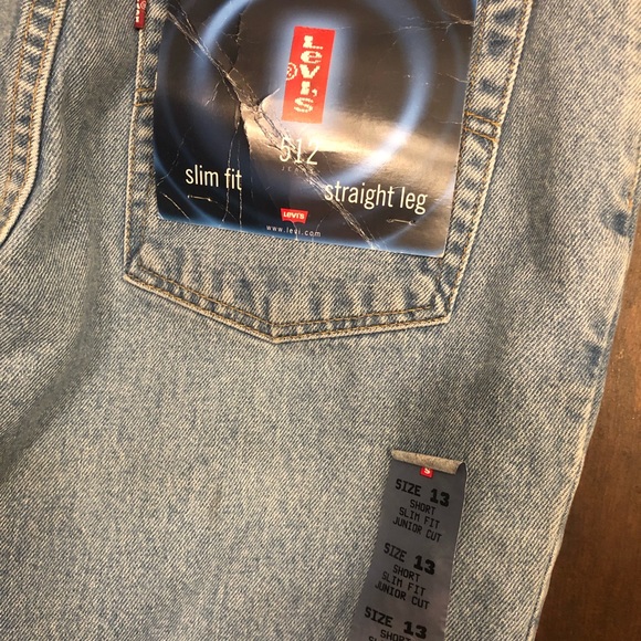 NWT LEVI Vintage Style Red Tab 512 Slim Fit Straight High Rise Jeans Sz 31 - Picture 6 of 6